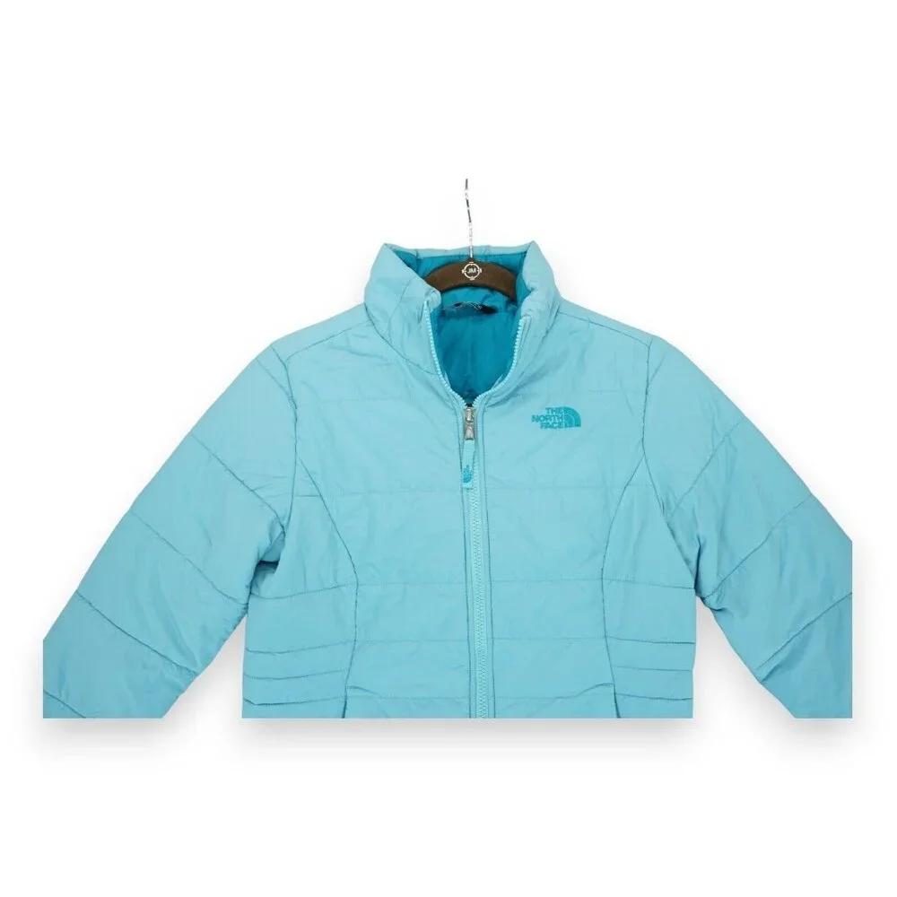 North Face Girls‎ Harway Insulated Jacket Nimbus Blue Size L(14/16) MSRP $80.00